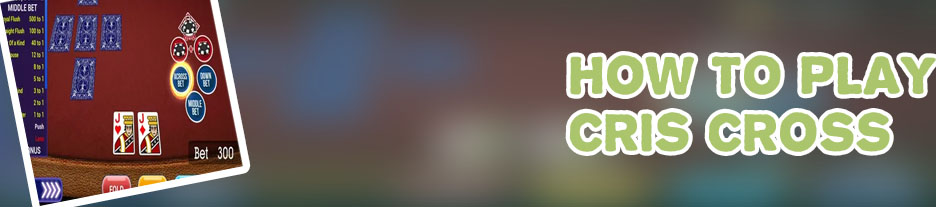 Play criss cross poker online