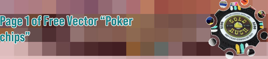 Thin poker chips